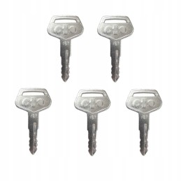 5x key ignition door ignition key komatsu 787 tr 261434 0001
