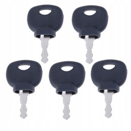 5x key ignition key for door ignition wacker bomag case deutz 230931