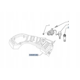 New Holland Case 87304492 CNH connector