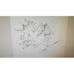 Pronar LC1650 loader pin