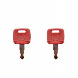 2x key ignition door ignition key jd john deere re183935