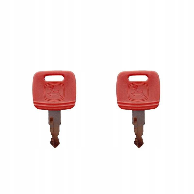 2x key ignition door ignition key jd john deere re183935