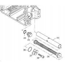 Hatz 1b20 1b30 oil drain plug 50373100 22x1 5