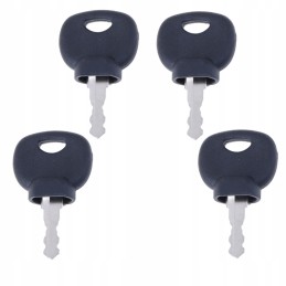 4x key ignition key for door ignition wacker bomag case deutz 230931
