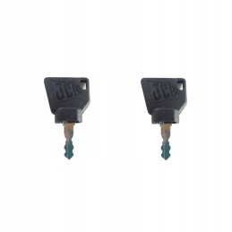 2x key ignition key for door ignition machine jcb 701 45501