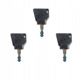3x key ignition key for door ignition machine jcb 701 45501