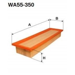 Cabin filter insert WA55 350 Sędziszów