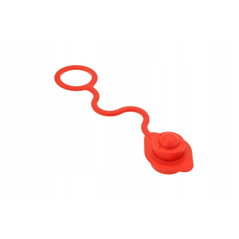 Skp9m120 quick connector plug cover, red