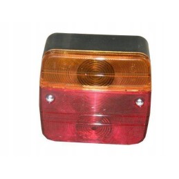 Rectangular combination rear lamp, small trailer