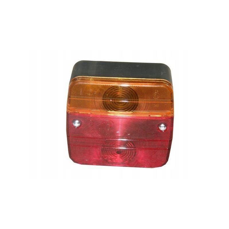 Rectangular combination rear lamp, small trailer