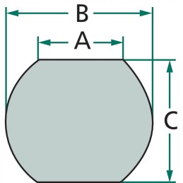 Ball category 3 64mm 45mm 37mm 712c603a cbm