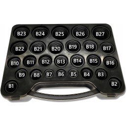 Set of seals and rings NBR 90 758 pieces Hyundai