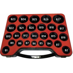 Set of seals and rings NBR 90, 735 pieces from Komatsu