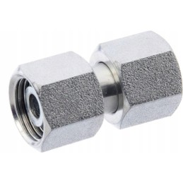 Straight connector with nuts m16x1 5 10l