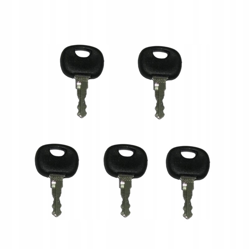 5x key ignition key for door ignition bomag nh volvo fendt claas 14603
