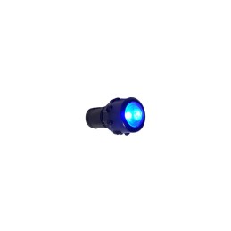 Indicator lamp, round LED indicator, 12v blue