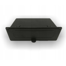 Console panel, storage compartment, radio frame