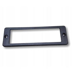 Console panel, storage compartment, radio frame