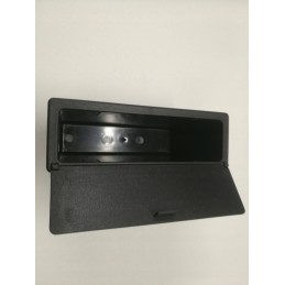 Console panel, storage compartment, radio frame