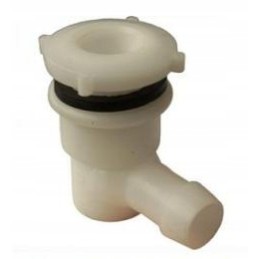 Elbow with nut, connector diameter 32 4027020012