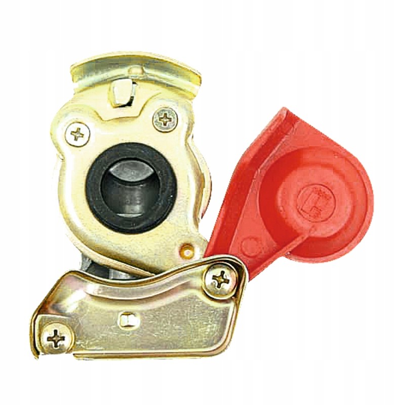 Pneumatic connector m22x1 5 red, hard