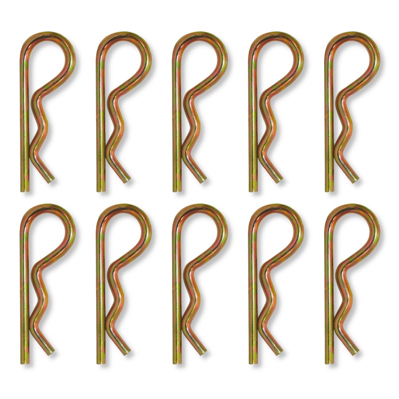 Set of 10x agricultural cotter pins 4mm