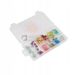 Set of 100 blade fuses 2a 30a