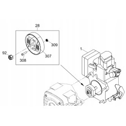 Wacker BS rammers complete clutch 0182208