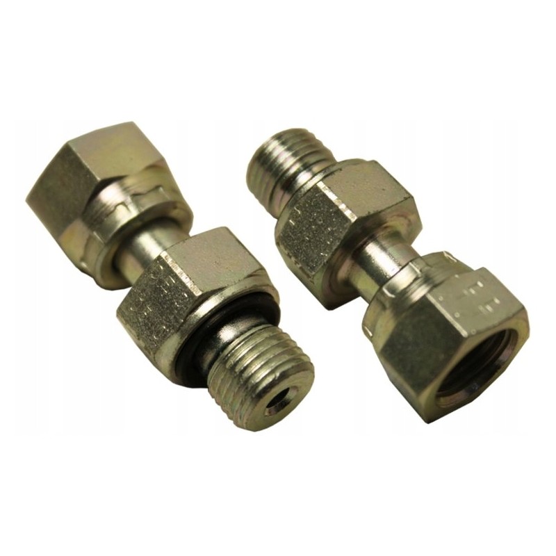 Straight connector m orfs 9 16 x 1 4 fs bsp