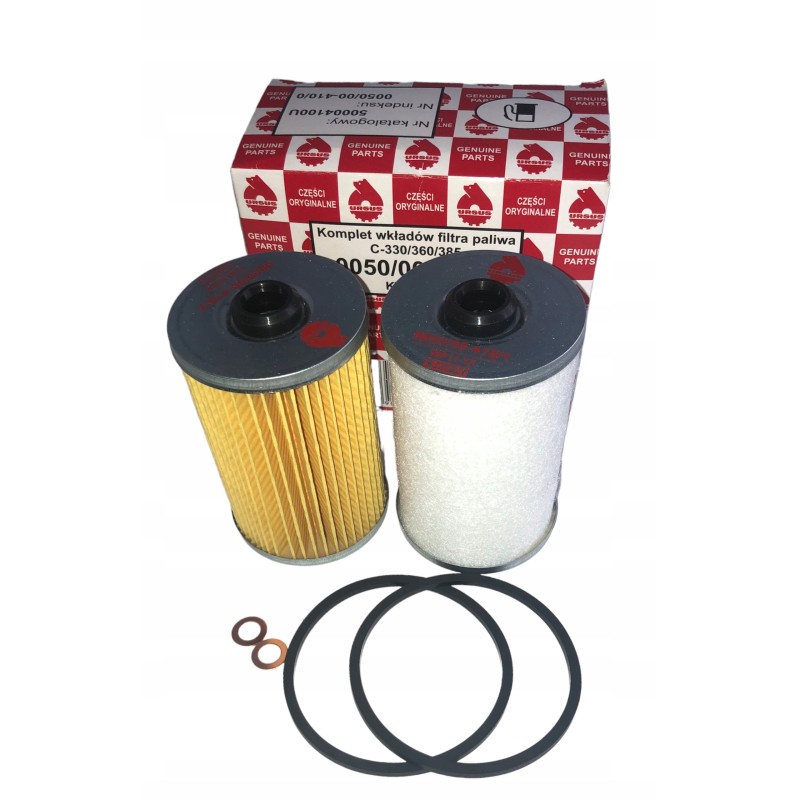 Set of fuel filter inserts c 330 360 org wp010x