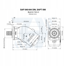 Piston pump 23056 sunfab 56l sap 056l n dl4 l35 s0s 000