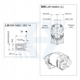 Piston pump 23025 sunfab 25l sap 025l n dl4 l35 s0s 000