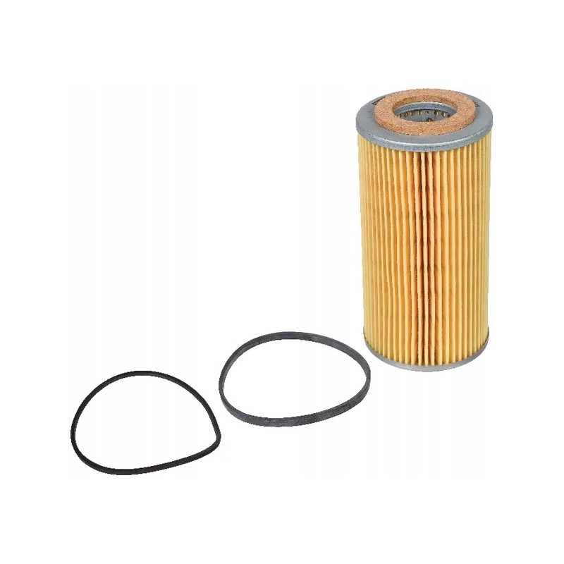 Oil filter for cylindrical car engines
