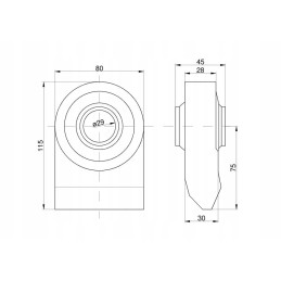 Universal rear end c 385