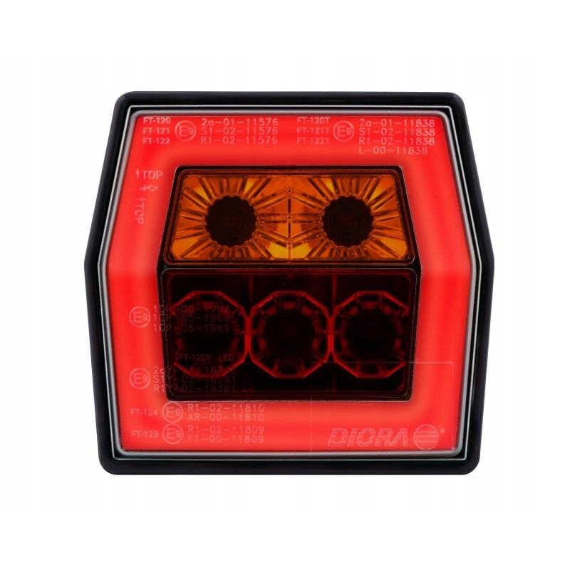Universal 3-function rear lamp dio002 LED di