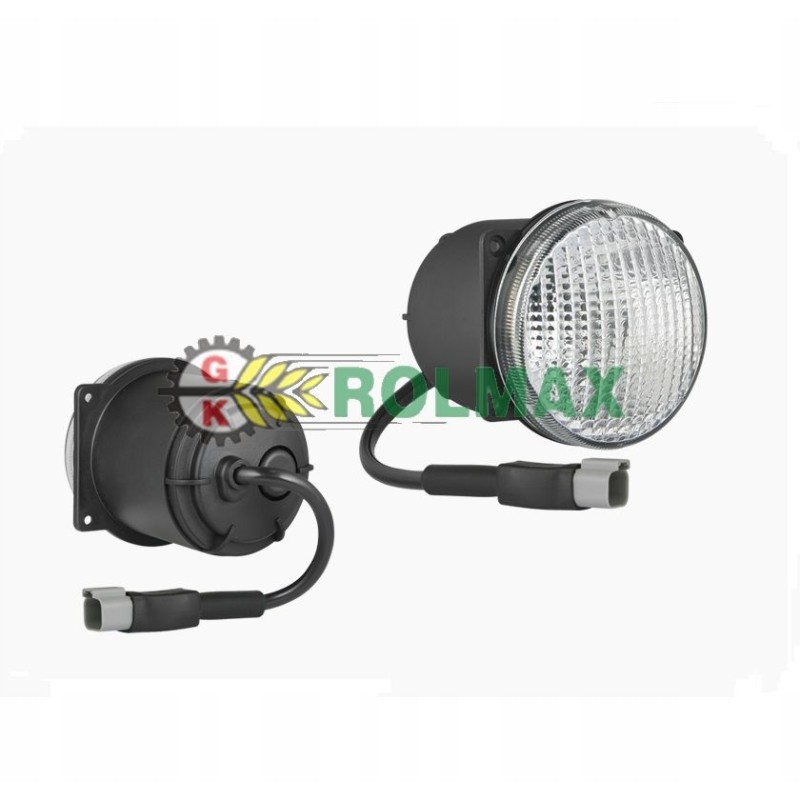 Fi80 work lamp with a cable for a dt04 2p i connector