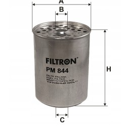 Filtron fuel filter pm 844