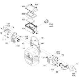 Wacker rammers bs manifold carburetor filter 0156976