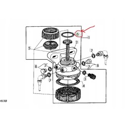 John Deere fuel pump seal ring