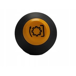 Round switch, yellow, 6-pin PTO