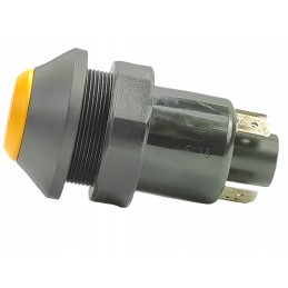 Round switch, yellow, 6-pin PTO