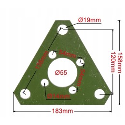 Bison driving disc 5060020200