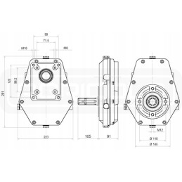 Multiplier PTO pump gear S Gr3 Rolmus