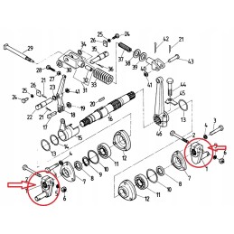 Lower lever crank ursus c 335m 42570070