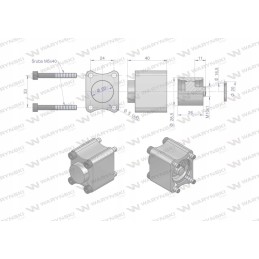 Manually operated distributor latch 40l m