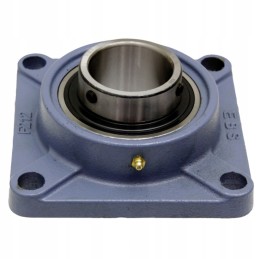 Bearing unit with a granite flanged housing