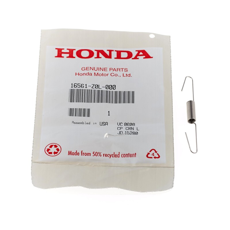 Honda gcv160 gcv190 lever spring 16561 z0l 000
