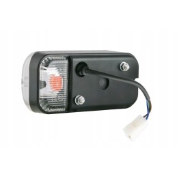 Front turn signal lamp l glass color white
