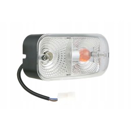 Front turn signal lamp l glass color white
