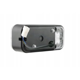 Front turn signal lamp, white glass color